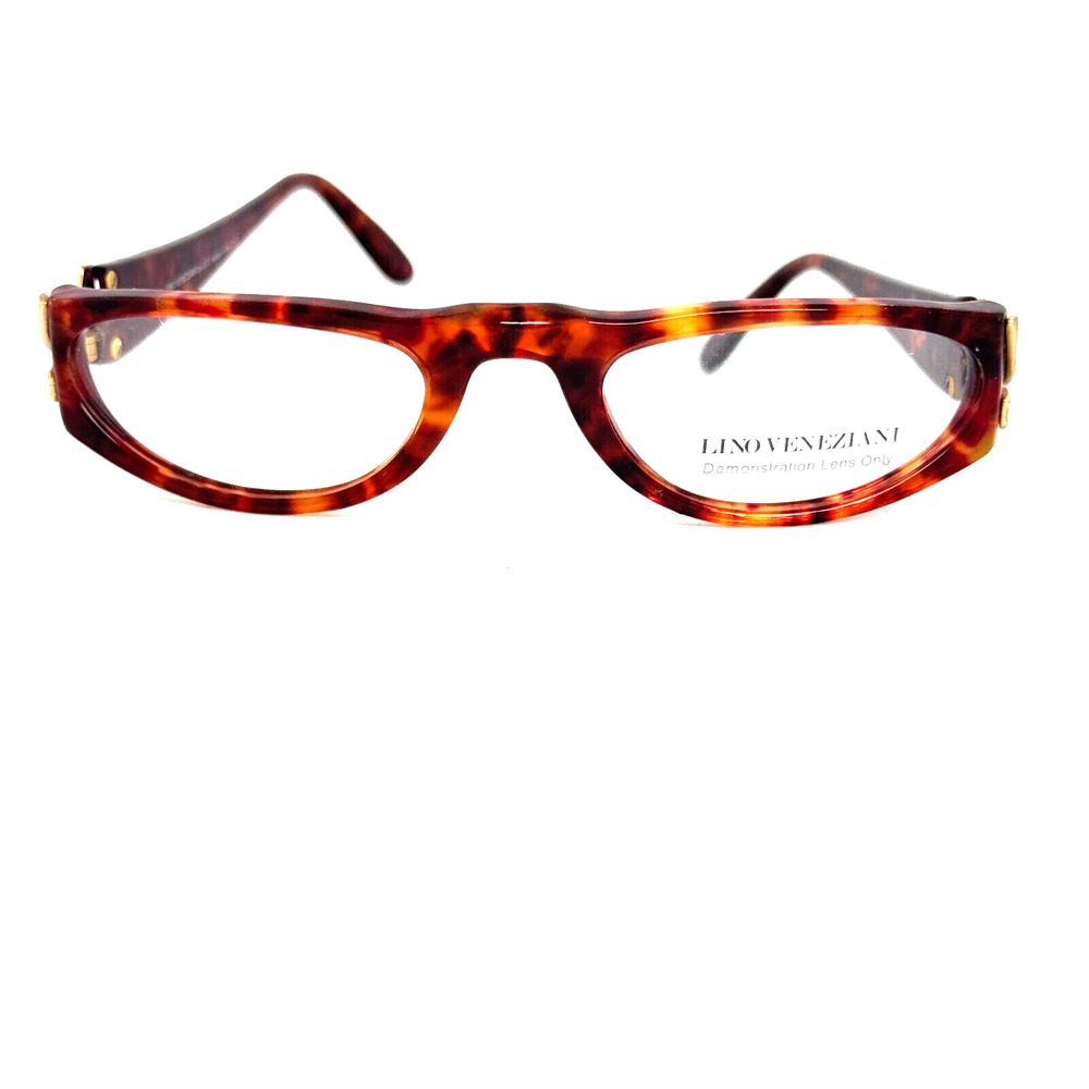 LINO VENEZIANI mod. 948 780 Brown Tortoise Orange Black Sunglasses H15319